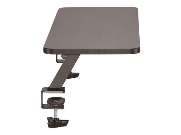 StarTech.com Monitor Riser Stand - Clamp-on Monitor Shelf for Desk - Extra Wide 25.6" (65 cm) For up to 34" Monitors - Black (MNRISERCLMP) - Monterin