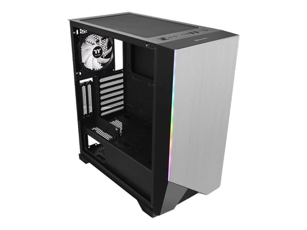 Thermaltake H550 TG ARGB - Tempered Glass ARGB Edition - tower - genomskinlig sidopanel (härdat glas) - ingen strömförsörjning (PS/2) - svart - USB/l