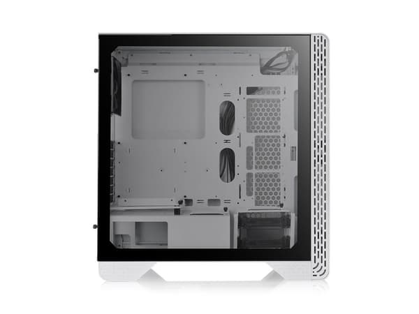 Thermaltake S300 TG Snow - Tempered Glass Snow Edition - tower - ATX - sidepanel med vindu (herdet glass) - ingen strømforsyning (PS/2) - hvit - USB/