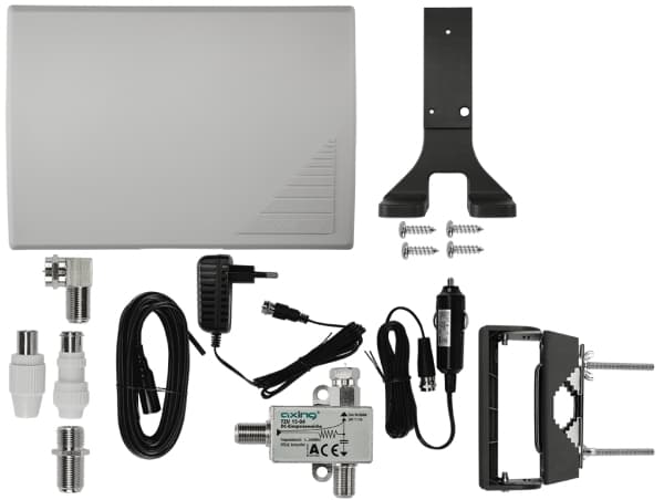 Axing TAA 3-20, 0,085 - 0,774 GHz, 5,5 dB, Grå, Hvit, 370 mm, 49 mm, 260 mm