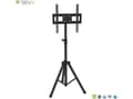 Miniatyrbilde 3 av 5: TECHly - Stativ - universal tripod - for TV - plastikk, stål - svart - skjermstørrelse: 17"-60" - plassering på gulv