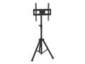 Miniatyrbilde 5 av 5: TECHly - Stativ - universal tripod - for TV - plastikk, stål - svart - skjermstørrelse: 17"-60" - plassering på gulv
