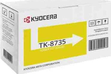 Kyocera TK 8735Y - Gul - original - tonerkassett - för TASKalfa 7052ci, 7353ci, 8052ci, 8353ci