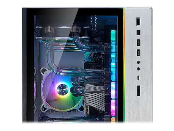 Lian Li PC-O11D XL ROG - ROG Certified Edition - tower - utvidet ATX (E-ATX) - sidepanel med vindu (herdet glass) - ingen strømforsyning - sølv - USB