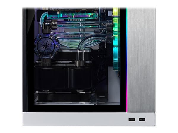 Lian Li PC-O11D XL ROG - ROG Certified Edition - tower - utvidet ATX (E-ATX) - sidepanel med vindu (herdet glass) - ingen strømforsyning - sølv - USB