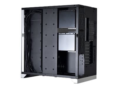 Lian Li PC-O11D XL ROG - ROG Certified Edition - tower - utvidet ATX (E-ATX) - sidepanel med vindu (herdet glass) - ingen strømforsyning - sølv - USB