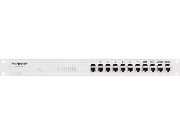 Rackmount.IT RM-FR-T10I - Rackmonteringssats - RJ-45 X 11 - RAL 9003, signalvit - 1U - 19"