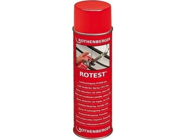Rothenberger lækagespray 400ml - Rotest, til at detektere lækager i gas