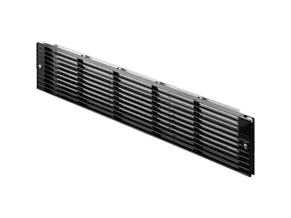 Rittal SK 3176.000, Tyhjä tuuletuspaneeli, Musta, 2U, 360 g, 1 kpl