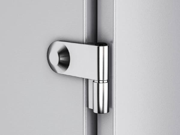 Rittal VX 8106.260, Dørhengsel, Grå, Zink, IP55, 6 stykker, 740 g