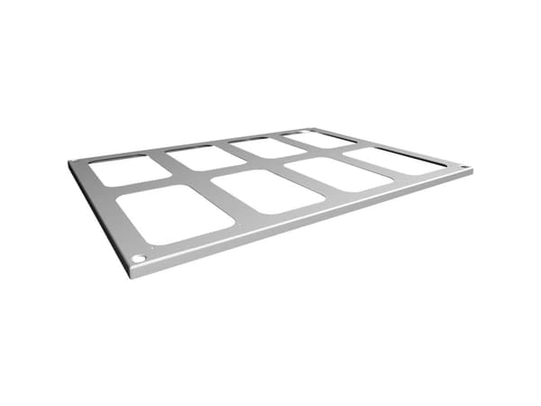Rittal kattolevy BT 800x600mm kaapelin läpivientilaippaa varten SV 9681586