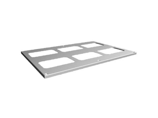 Rittal SV 9681.596, Racktopp, Grå, Stål, 850 mm, 600 mm, 1,5 mm