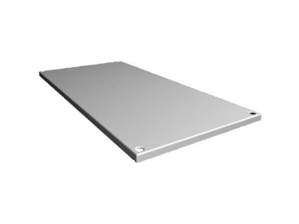 Rittal SV 9681.648, Racktopp, Grå, Stål, 400 mm, 800 mm, 1,5 mm