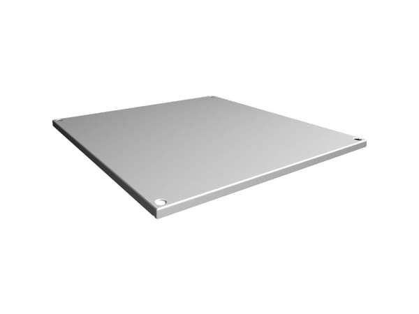 Rittal SV 9681.666, Racktopp, Grå, Stål, 600 mm, 600 mm, 1,5 mm