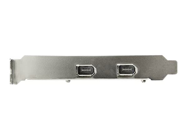 StarTech.com 2 Port 1394a PCI Express FireWire Card - PCIe FireWire Adapter - FireWire-adapter - PCIe lav profil - FireWire x 2 - grønn - TAA-samsvar