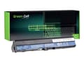 Miniatyrbilde 1 av 5: Green Cell - Batteri til bærbar PC (tilsvarer: Acer AL12B32, Acer AL12A31) - litiumion - 6-cellers - 4400 mAh - svart - for Aspire V5-121, V5-131, V5