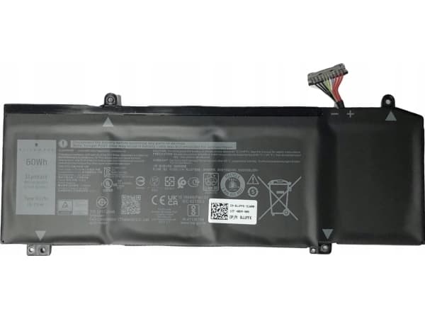 Dell Primary - Batteri för bärbar dator - litiumjon - 4-cells - 60 Wh - för Alienware M15, M17; G5 15 5590; G7 15 7590, 17 7790
