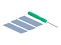 Miniatyrbilde 1 av 5: Delock - Drevkabinett - M.2 - M.2 NVMe Card - USB-C, USB 3.2 (Gen 2) - sølv