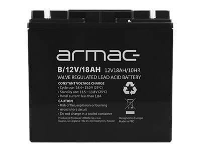 Armac - UPS-batteri - 1 x batteri - blysyre - 18 Ah