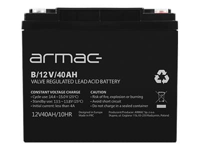 Armac - UPS-batteri - 1 x batteri - blysyre - 40 Ah
