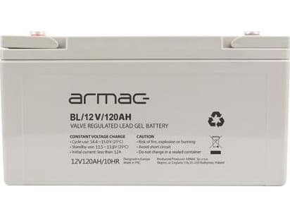 Armac - UPS batteri - 1 x batteri - gel - 120 Ah