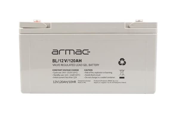 Armac - UPS batteri - 1 x batteri - gel - 120 Ah