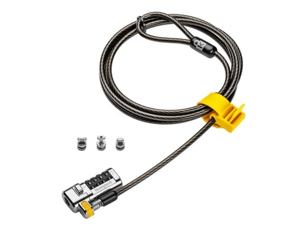 Kensington ClickSafe Universal Combination Laptop Lock - Sikkerhetskabellås - 1.8 m