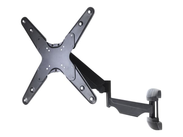 ART AR-84G - Brakett - helbevegelses justerbar arm - for LCD-TV - plastikk, metall - svart - skjermstørrelse: 23"-55" - veggmonterbar