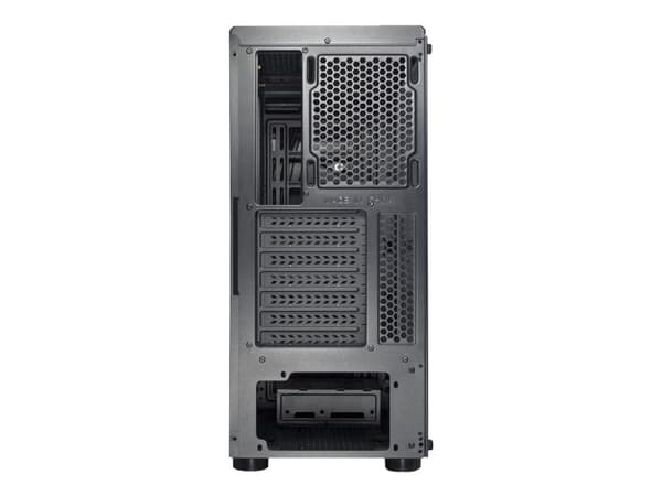 Inter-Tech A-3411 Creek - Tower - ATX - sidepanel med vindu (herdet glass) - ingen strømforsyning - USB/lyd