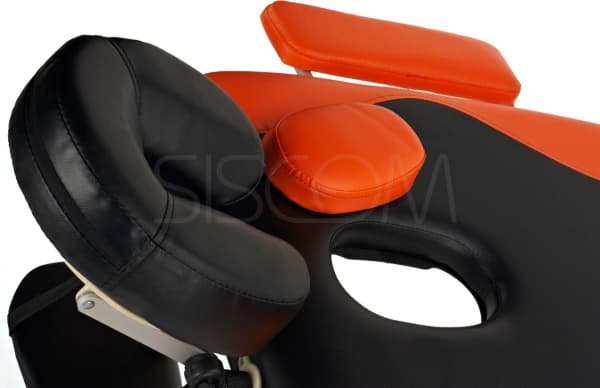 Bodyfit Massagebädd 3-segmentig aluminium svart och orange (1037)