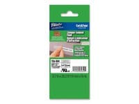 Brother - Svart, hvit - Rull (1,8 cm) 1 kassett(er) sikkerhetsteip - for P-Touch PT-18, 1830, 1880, 2030, 2100, 2110, 2430, 2700, 2710, 2730, 3600, 9