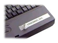 Brother - Svart, hvit - Rull (1,8 cm) 1 kassett(er) sikkerhetsteip - for P-Touch PT-18, 1830, 1880, 2030, 2100, 2110, 2430, 2700, 2710, 2730, 3600, 9