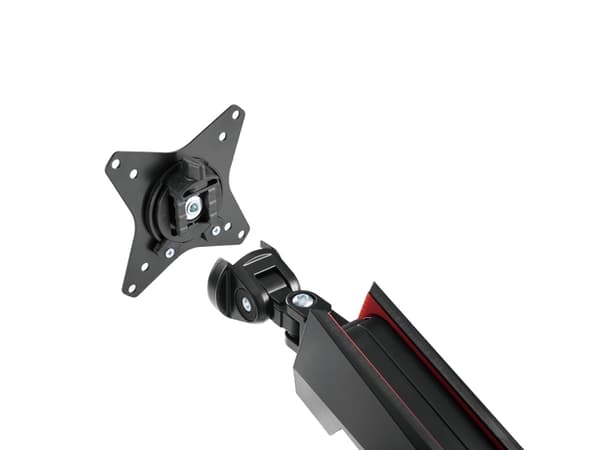 LogiLink BP0092, Klemmer, 8 kg, 43,2 cm (17"), 81,3 cm (32"), 100 x 100 mm, Sort, Rød