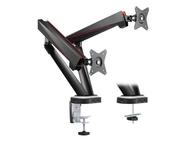 LogiLink BP0092, Klemmer, 8 kg, 43,2 cm (17"), 81,3 cm (32"), 100 x 100 mm, Sort, Rød Sort, Rød