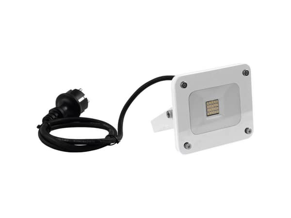Eurolite FL-10 6000K SLIM Utvendig LED-projektör Antal LEDer: 20 Hvid