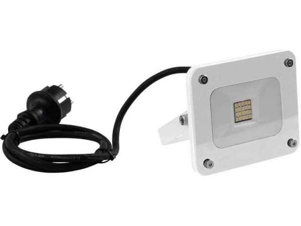 Eurolite FL-10 6000K SLIM Utvendig LED-projektör Antal LEDer: 20 Hvid