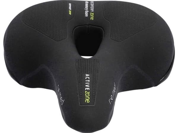 Fischer Sykkel R.E.Med MEMORY FOAM Sadel Sort
