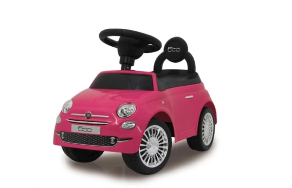 Jamara Fiat 500, 1 år, 4 hjul, Sort, Rosa