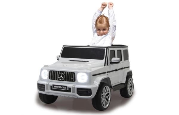 Jamara Mercedes-AMG G 63, 3 år, 4 hjul, Sort, Hvit
