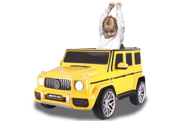 Jamara Mercedes-AMG G 63, 3 år, 4 hjul, Sort, Gult