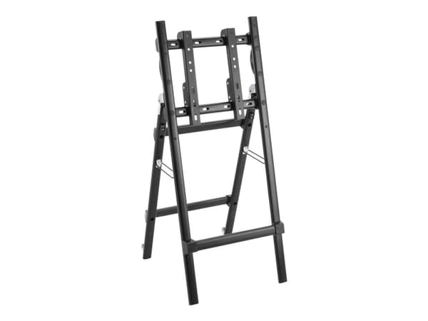 VivoLink Portable Digital Signage Stand - Stativ - for flatpanel - plastikk, stål - matt svart - skjermstørrelse: 32"-55" Sort