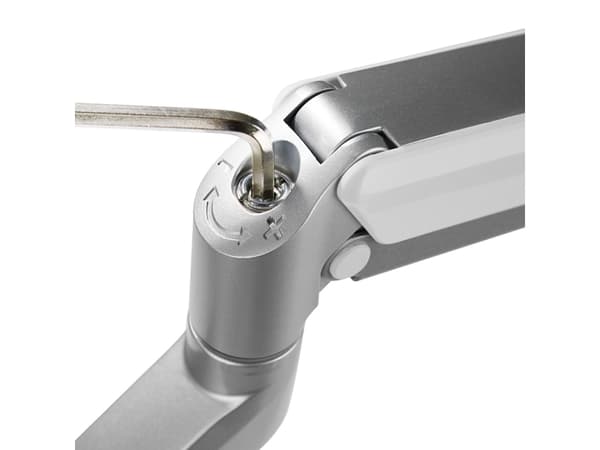 LogiLink BP0090, Klämma, 7 kg, 43,2 cm (17"), 68,6 cm (27"), 100 x 100 mm, Silver