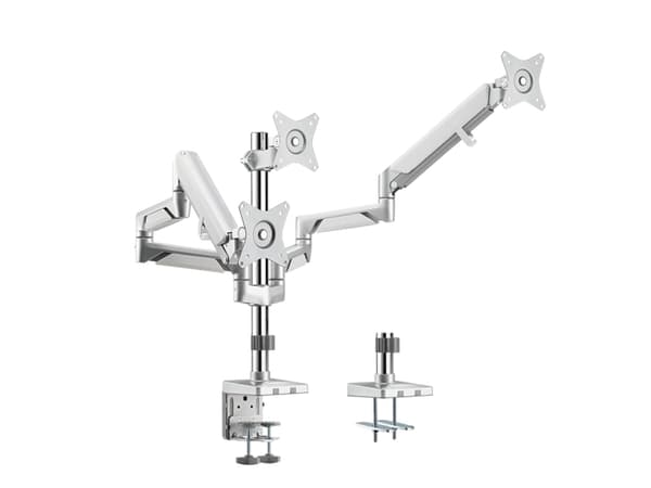 LogiLink BP0090, Klemmer, 7 kg, 43,2 cm (17"), 68,6 cm (27"), 100 x 100 mm, Sølv Sølv