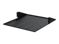 Miniatyrbild 4 av 5: StarTech.com 2U Vented 19" 2-Post Network Rack Cabinet Shelf, 20in Deep Center Mount Cantilever Tray Rackmount Shelf for AV/Data Equipment Enclosure