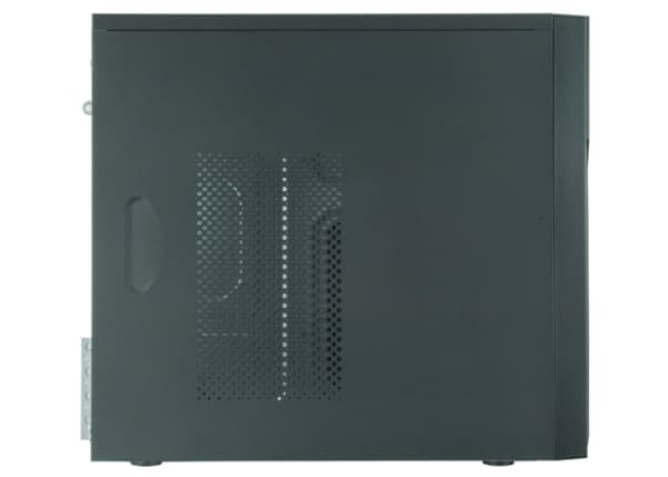 Chieftec Elox Series HO-12B - Tower - micro ATX - ingen strömförsörjning - svart - USB/ljud