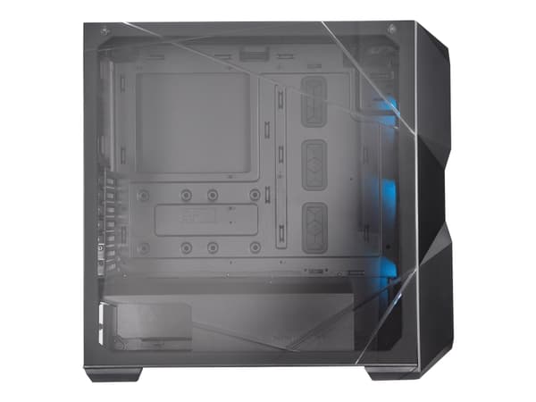 Cooler Master MasterBox TD500 MESH - Tower - utökad ATX - genomskinlig sidopanel (härdat glas) - ingen strömförsörjning (ATX) - svart - USB/ljud