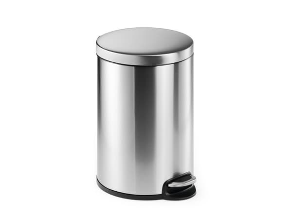 Durable 340223, 20 l, Rund, Rustfritt stål, Rustfritt stål, Pedal, Rustfritt stål