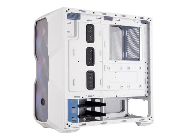 Cooler Master MasterBox TD500 Mesh, Midi Tower, PC, Valkoinen, ATX, EATX, mikro ATX, Mini-ITX, SSI CEB, Verkko, Muovi, Terästä, Karkaistu lasi, Multi Valkoinen