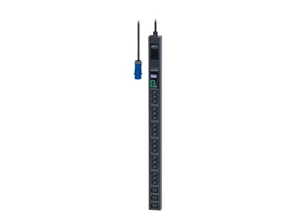 APC EPDU1116M, Mitattu, 0U, Yksivaiheinen, Pystysuora, Alumiini, Musta