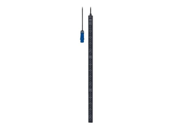APC Easy Basic Rack PDU EPDU1216B - Strømfordelerenhet (kan monteres i rack) - AC 400 V - 11 kW - 11000 VA - 3-faset - inngang: IEC 60309 3P+N+PE - u